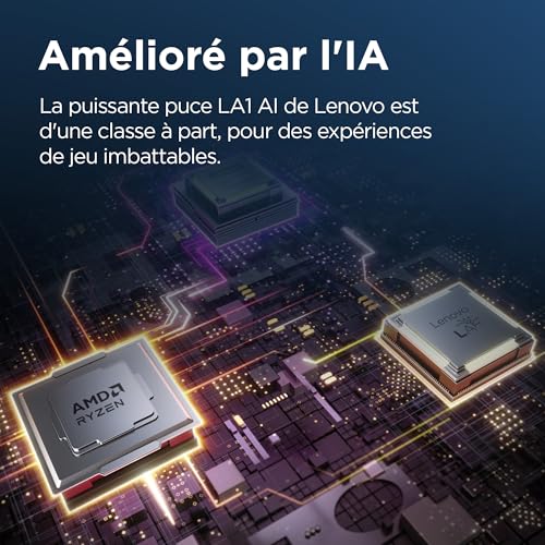 Lenovo Legion Slim 5 14APH8 Ordinateur Portable Gaming 14.5'' WQXGA+ 120Hz AMD Ryzen 7 7840HS RAM SSD NVIDIA GeForce RTX 4050 6GB Windows 11 Home Clavier AZERTY Français - vue 6