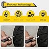 60-Piece tire Repair Screws, 2026 New Vacuum tire Repair Rubber Nail kit, 8-Second Repair, Two Sizes, Suitable for self-Service Screw Fixing of tire Plugs on Trucks, Cars, Motorcycles, etc. #3