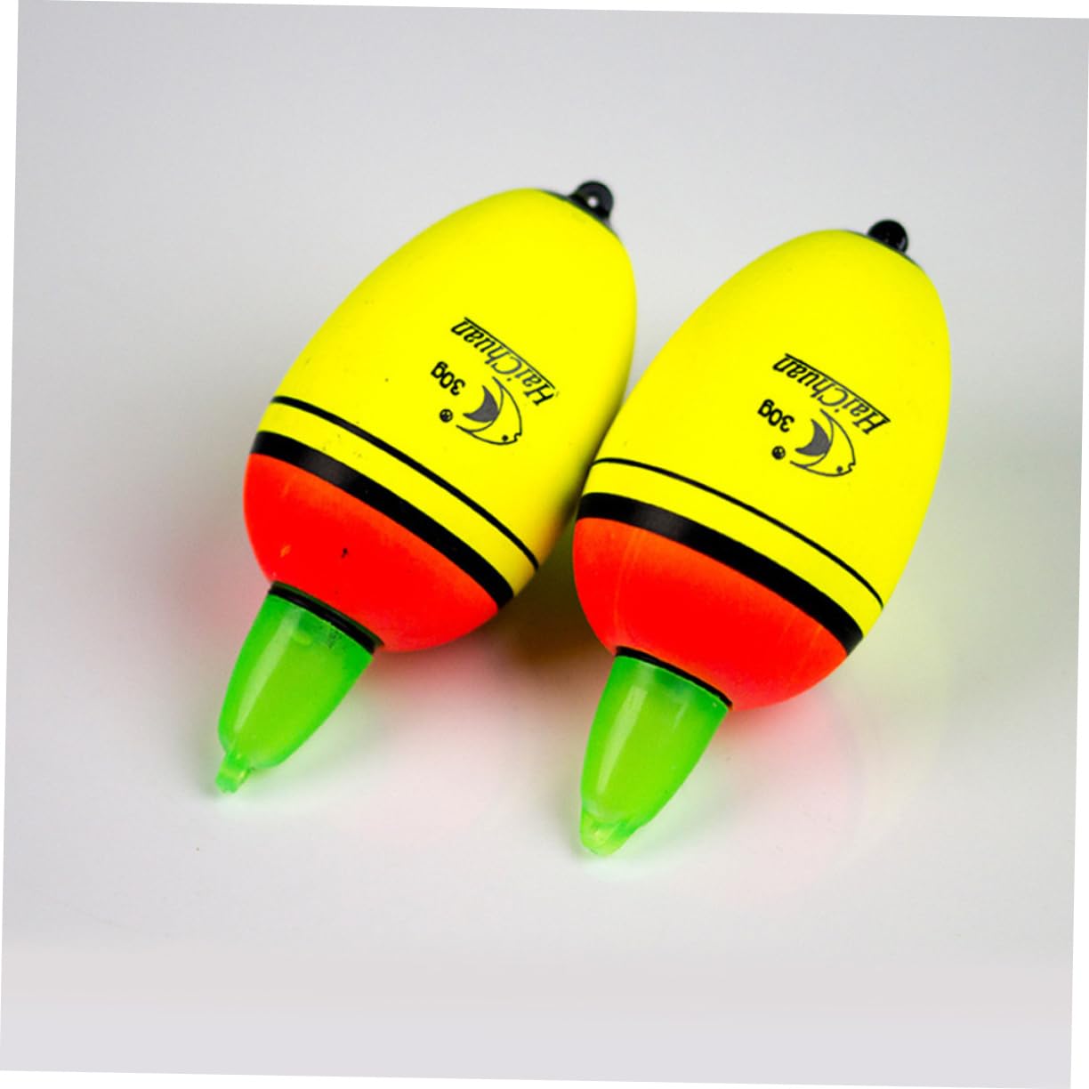 3 pz Bastoncini luminosi notturni Borsa trasparente Zip Bobber da pesca Galleggianti Esche da pesca luminose Pentole con coperchi Pompa per bici Adattatore Tubo galleggiante Boa da pesca Leadcor