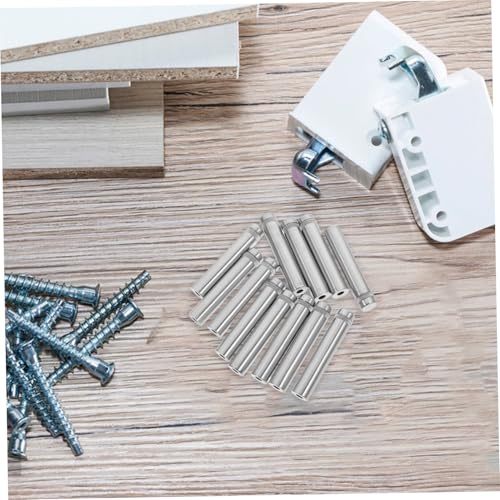 Image of DECHOUS 12Pcs Stainless Steel Screws for Wall Sign Mounting Hardware for Acrylic and Glass Displays for Advertising and Picture Frame Hanging