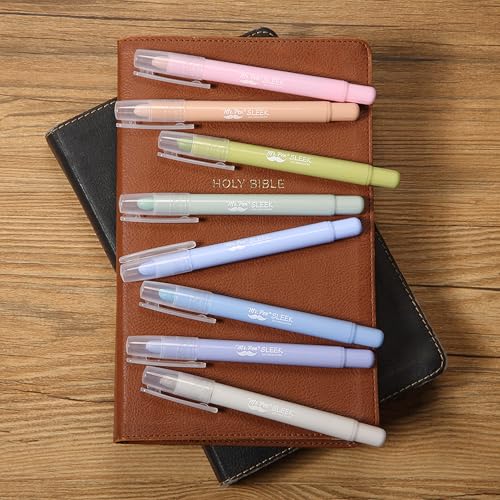Image of Mr. Pen- No Bleed Gel Highlighters, Assorted Colors, 8 Pack | Bible Highlighters and Pens No Bleed, Bible Markers for Study, Journaling, School Supplies and Accessories