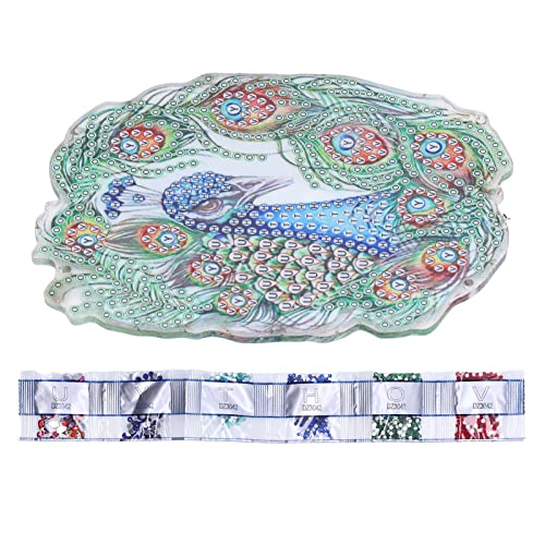 DIY 5D Kits for Adults Peacock Chimes Decoration Children's Gifts Crafts Wall Window Hanging Pendant, Defult, default - Image 4