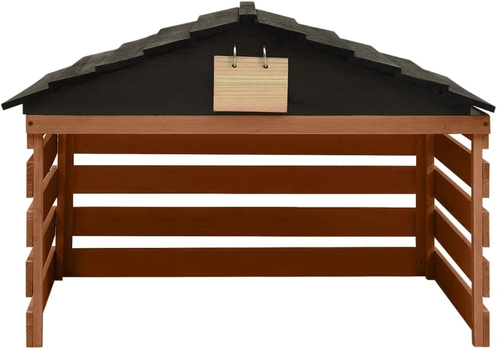 Blaen View of Lawn Mower Garage