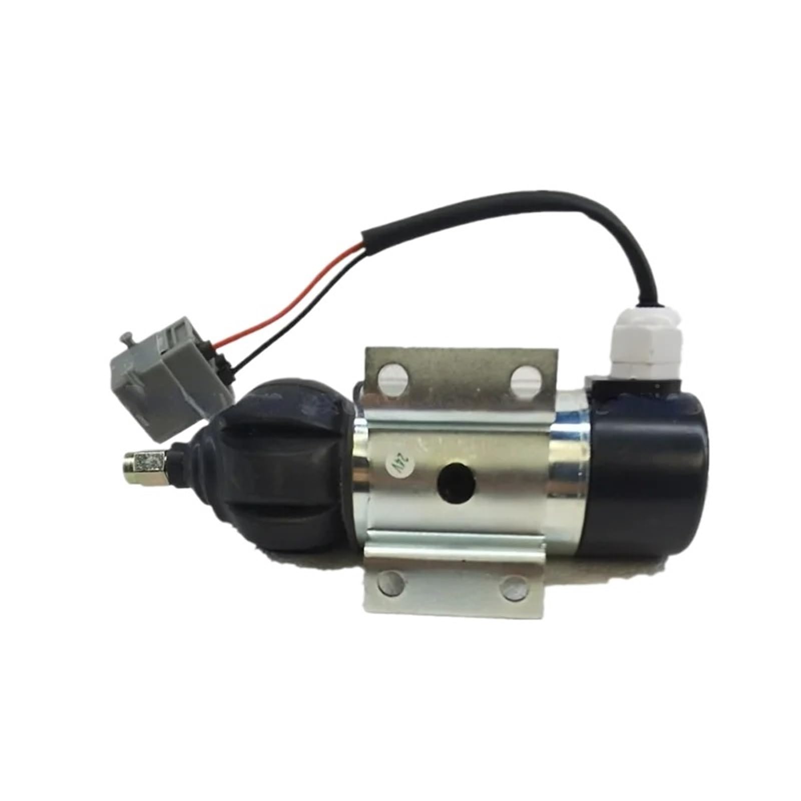 Électrovanne d'arrêt de carburant 24 V pour moteur D6D D6E 873754 872825 881969 872458 52318 (gris foncé)