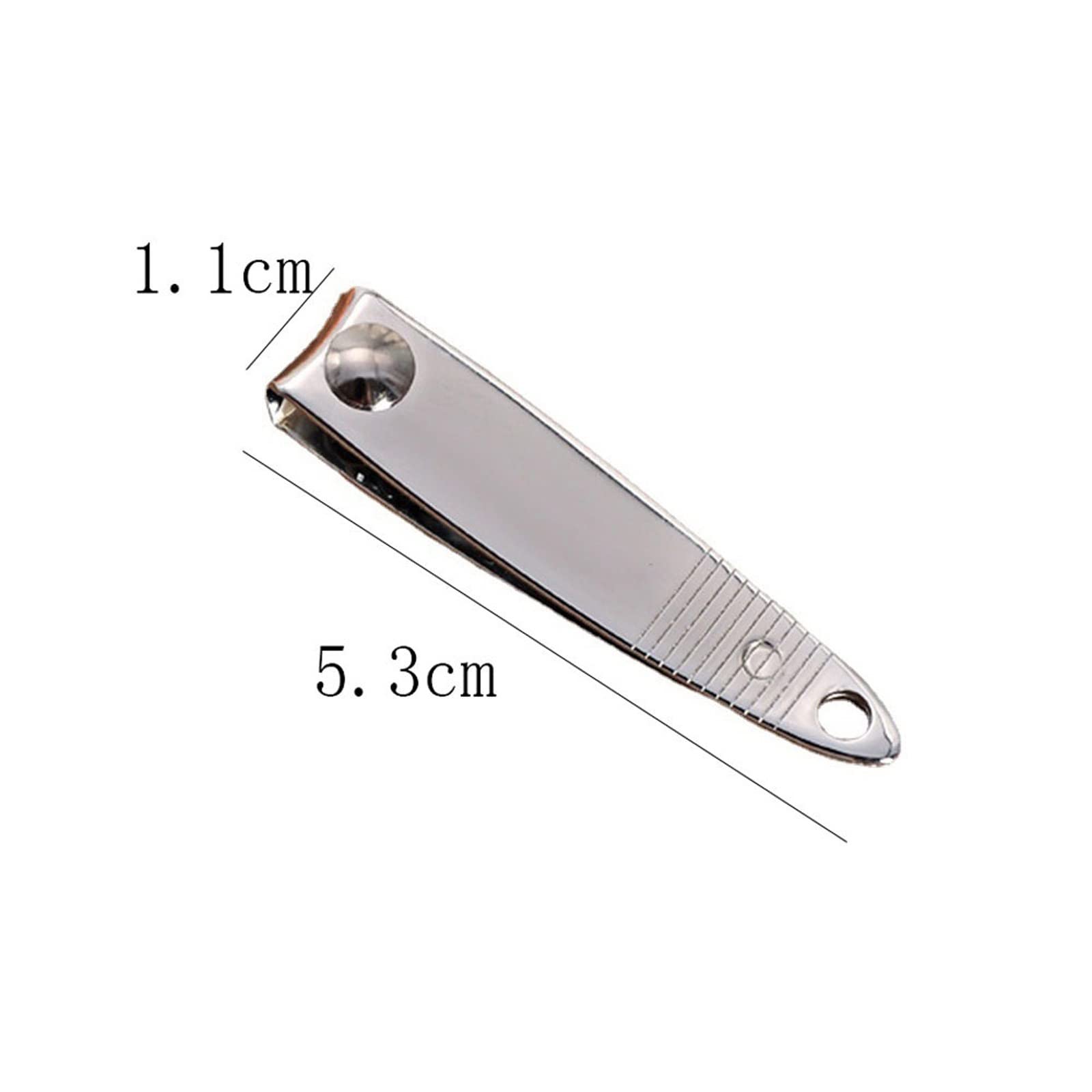 Nagelknipser, 2 Stück Edelstahl-Nagelknipser, Nagelknipser, Nagelknipser, Nagelknipser