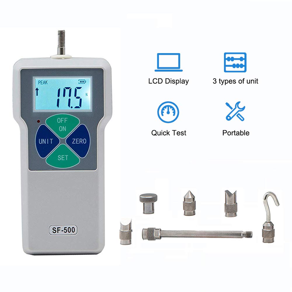 Buy InLoveArts SF500 Digital Force Gauge Push and Pull Tester