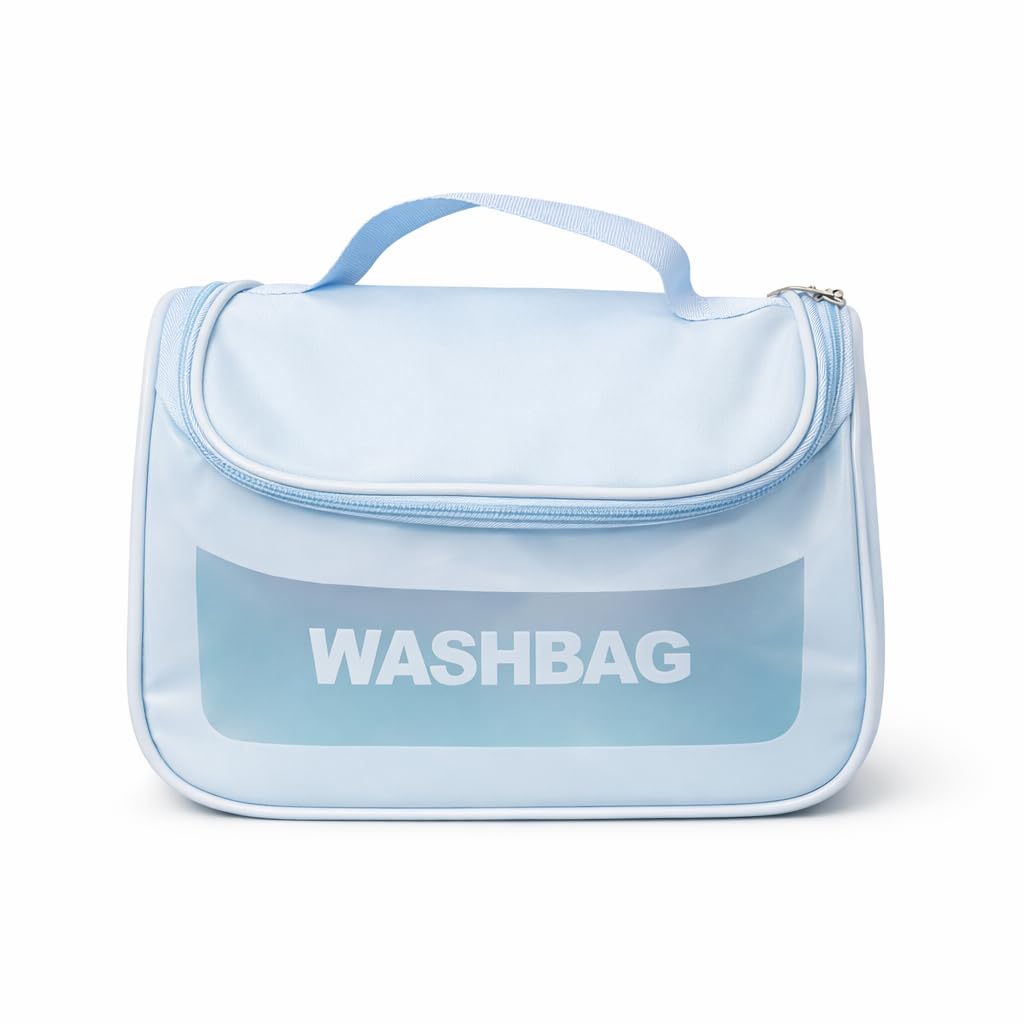 Waterproof Hanging Toiletry Bag with Zip Closure, Travel Wash Bag with Hook, Compact Cosmetic & Grooming Storage Pouch for Travel, Gym & Hotel Use-picture-43