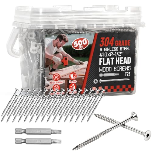 RVSurve 304 stainless steel deck screws
