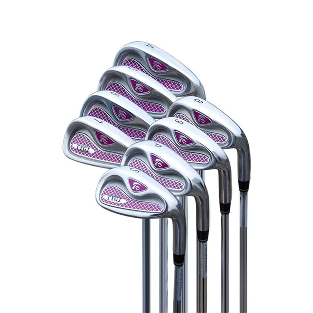 Ferri da golf in acciaio inossidabile/carbonio per golfisti sportivi, ferri da golf singoli #4/5/6/7/8/9/P/S nella categoria Single Club
