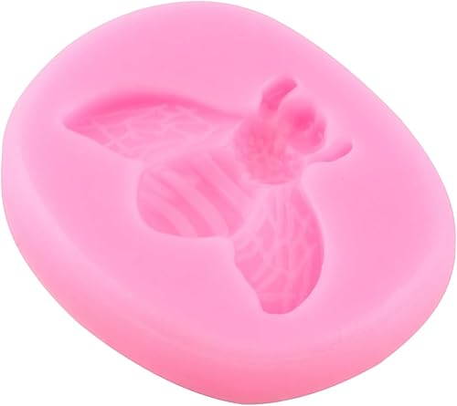 Miniatura 25 de Molde de silicona de abejorros para fondant de abeja, molde de abejas para decoración de pasteles de azúcar, decoración de cupcakes, pasta de goma