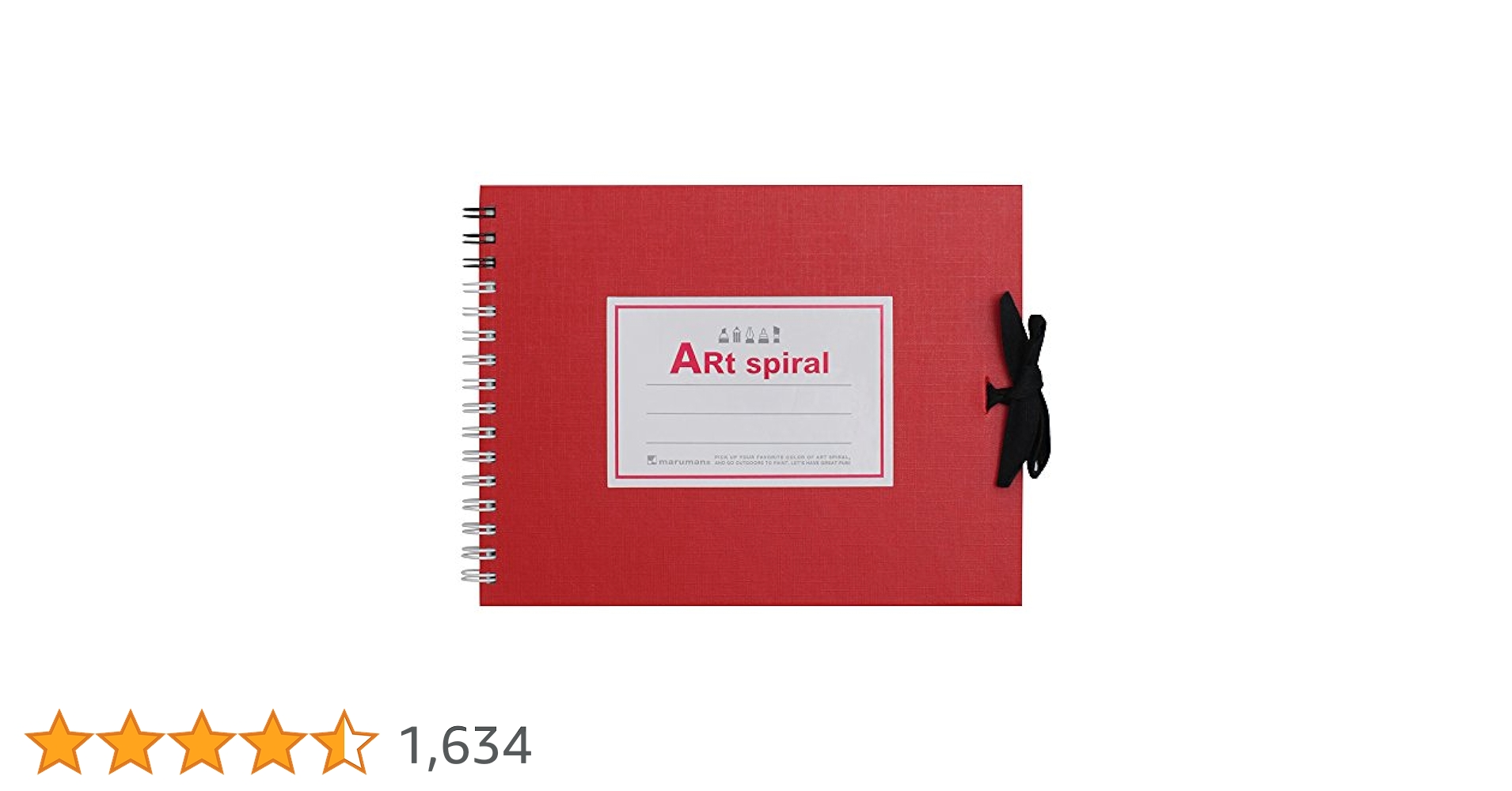 アート　洋書 画用紙 『スケッチブック アートスパイラル F0 画用紙 厚口 S310