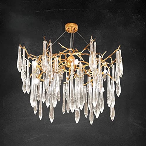 Candelabro de cristal Candelabro colgante Acciones decorativas Compatible with el hogar Candelabros Accesorios de techo,Lámpara de Techo