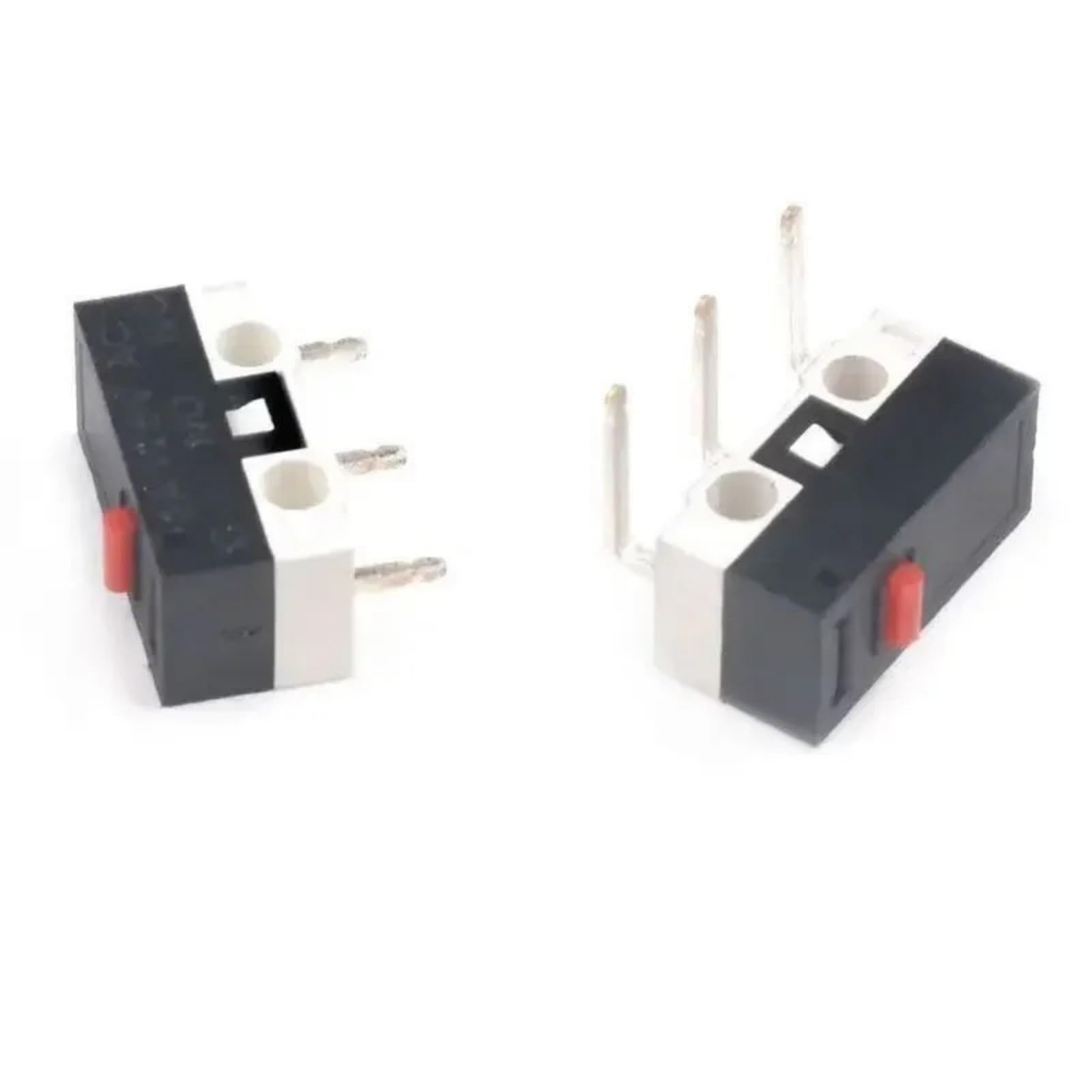 100 pezzi Mini Micro Finecorsa 3 Pin Terminali PCB Leva Rullo Azione Rapida Microinterruttori a Pressione Parte di riparazione(B)