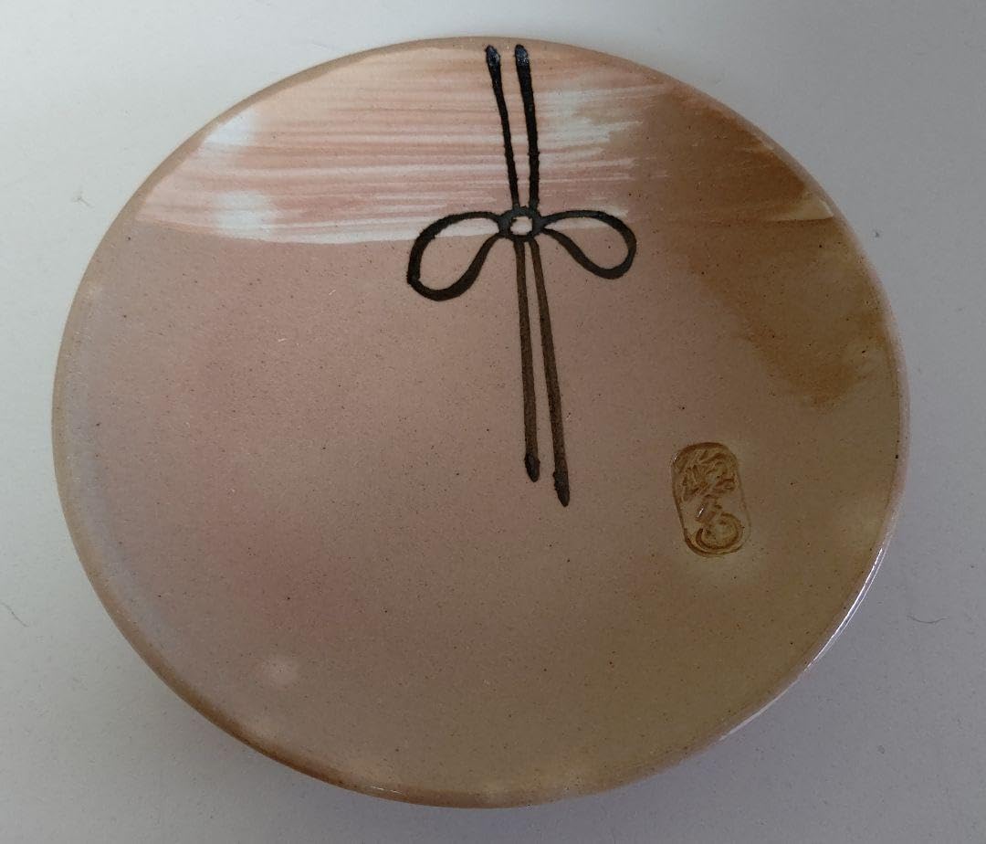 朝日焼 源氏物語 宇治十帖 銘々皿 5枚 遠州七窯 木製共