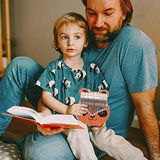 BIENKA 17 Touches Pouce Piano Panda Forme Acajou Kalimba Mbira Doigt Piano Kalimba avec Sac De Rangement Marteau for… - Les Beatles, Paul McCartney, John Lennon, RIngo Starr, George Harrison BIENKA 17 Touches Pouce Piano Panda Forme Acajou Kalimba Mbira Doigt Piano Kalimba avec Sac De Rangement Marteau for… – Image 5