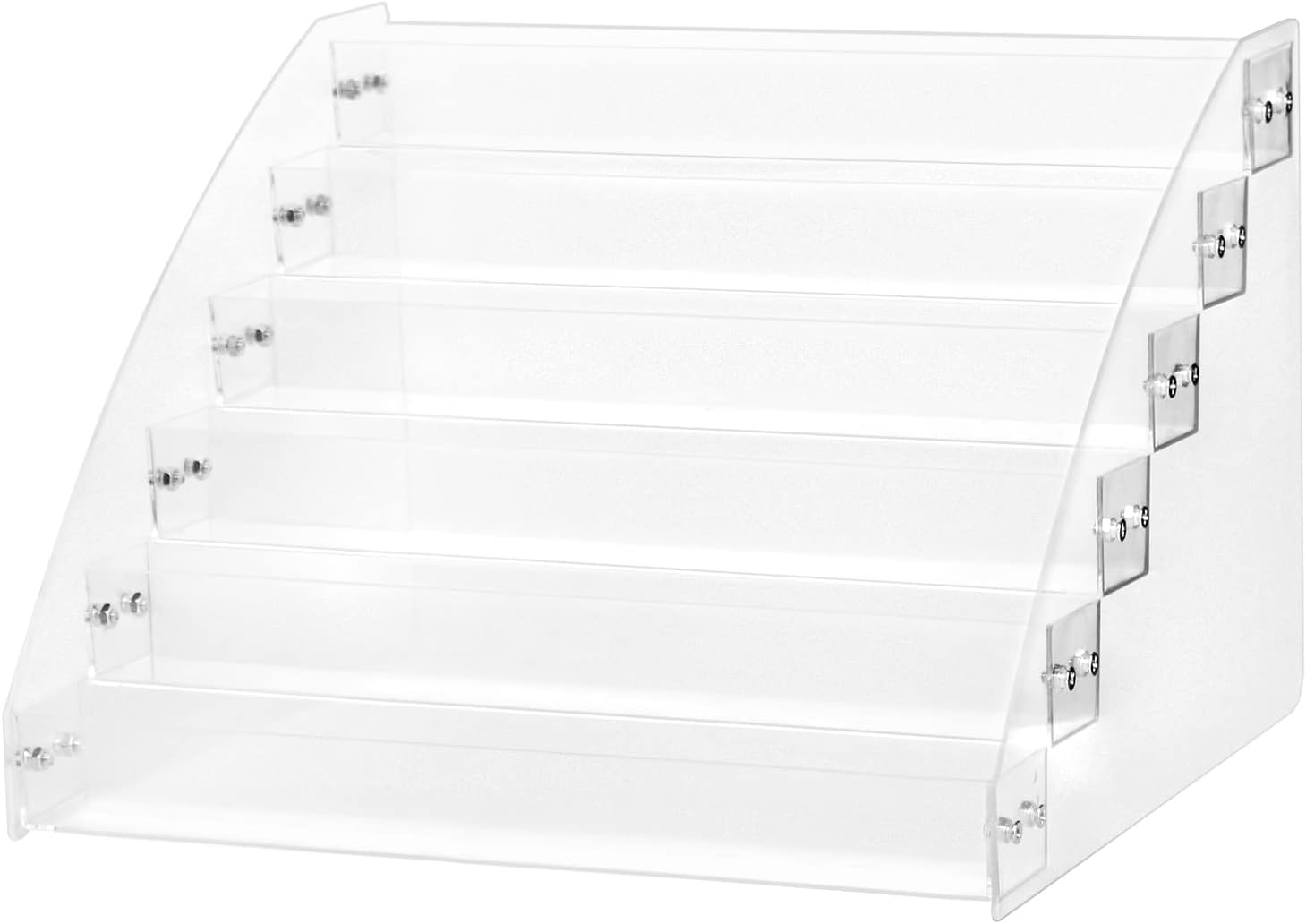 QWORK® 6 Tiers Nail Polish Holder Organizer, Acrylic Nail Polish