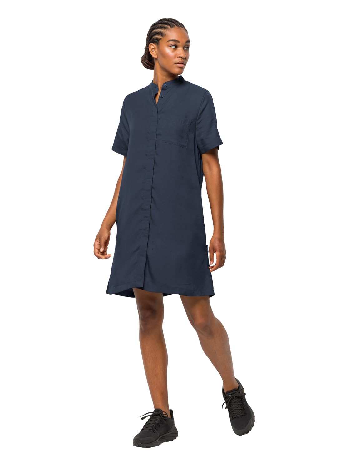 Jack Wolfskin Damen Mojave Dress Kleid, Night Blue, L