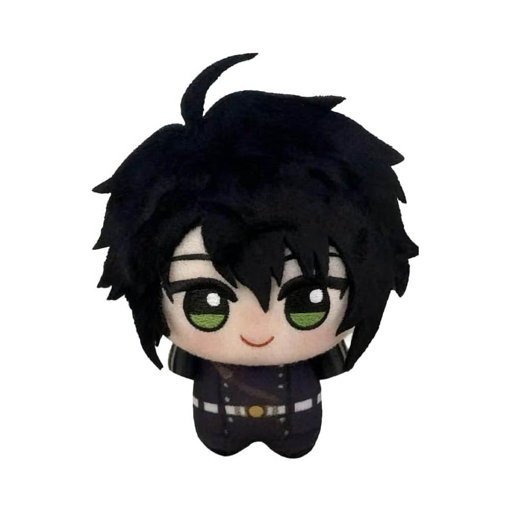 SeraphsEnd Plush Doll Anime Figure Cotton Doll 10 Cm (Black)