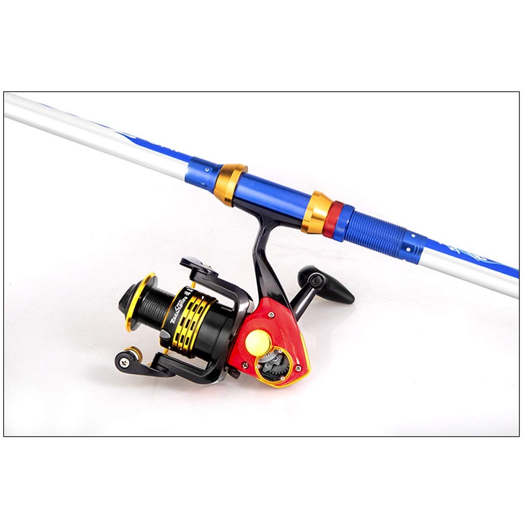 Profesión caña de Pesca Polo mar Lanzar Conjunto combinación de Conjunto Completo de un Solo Polo Desnudo mar Polo Polo Super Hard Tiro Largo Polo (Size : 2.1 Meters)