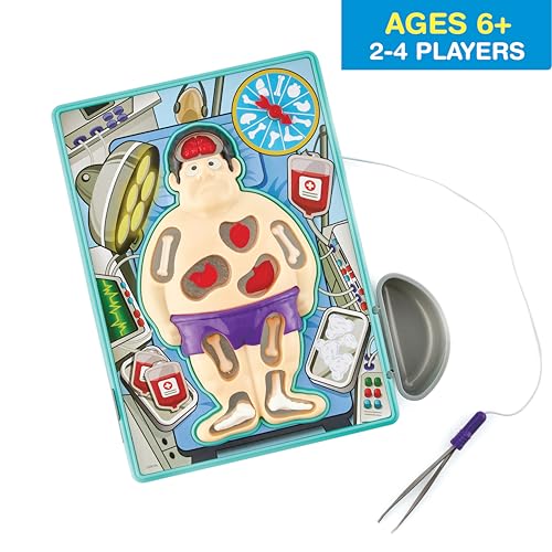 Game Zone Doctor's Dilemma - Pon a prueba tu destreza y precisión en este hilarante juego de cirugía - Diversión familiar para 2-4 jugadores mayores de 6 años miniatura 2