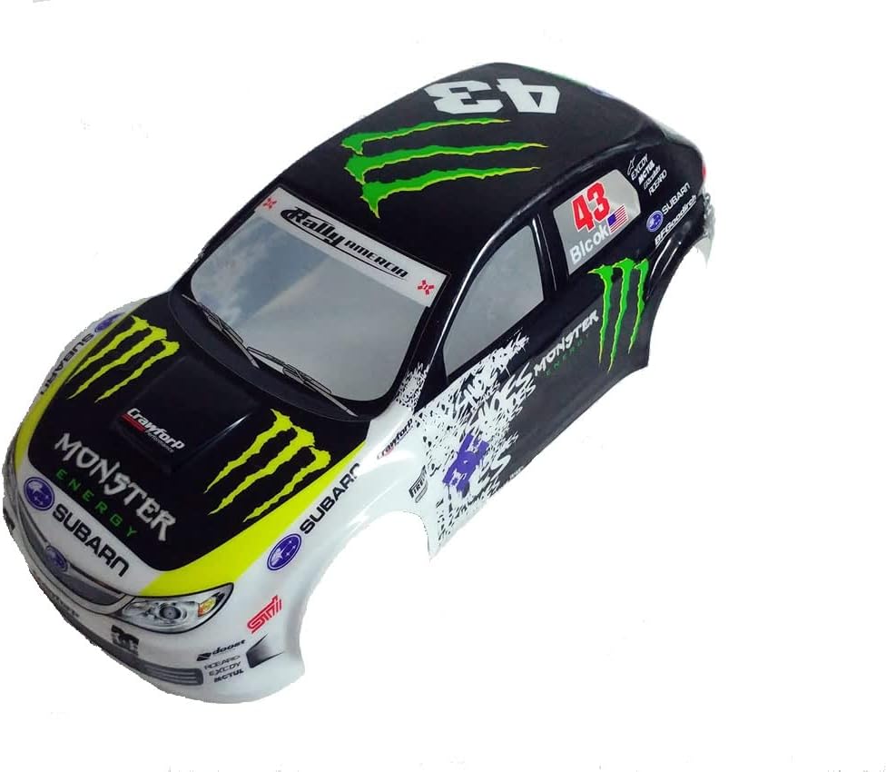 1/10 Scale RC Painted Precut Drift Racing Touring Onroad Car Body Shell Width 190mm(Sti Hatchback)