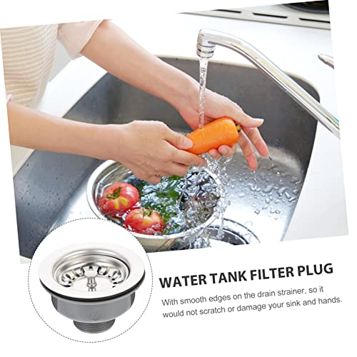 Colador para fregadero de cocina LIFKOME acero inoxidable miniatura 4