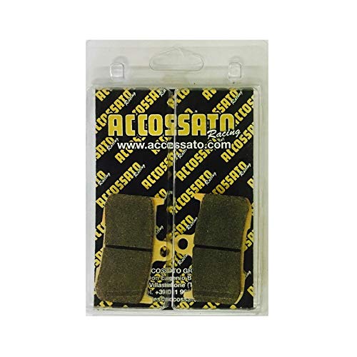 Accossato Bremsbelag-Set AGPA32OR-38, 2 Stück – Organische Mischung, Maße 69,5 X 50,8 X 8 Mm