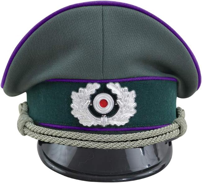 ドイツ第三帝国 国防軍 将官帽 陸軍 オーダーメイド)ドイツ第三帝国 国防軍砲兵将校軍帽 | 止水工坊