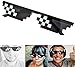 Drawoz Gafas de sol Pixelated MLG para hombre y mujer, diseño de...