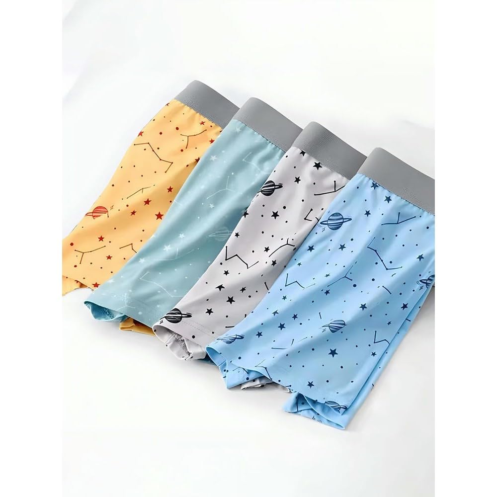Calzoncillos bóxer de secado rápido con poliéster suave y punto elástico