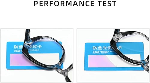 Miniatura 5 de Melrose Gafas de lectura de bloqueo azul de las señoras de la moda, antifatigadeslumbramiento colorido irregular juegos de computadora femeninos