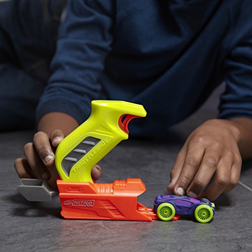 Nerf Nitro Lanceur De Voitures Starter Pack Jaune Et Hasbro - vue 5