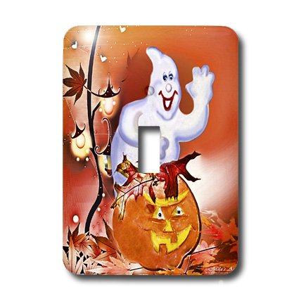 Interrupteur de qualite supérieure Halloween 3dRose lsp_4421_1 unique - 3