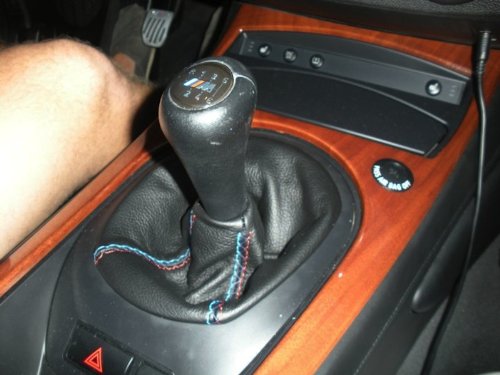 RedlineGoods Shift Boot Compatible with BMW Z4 2002-08. Tailor Made - not Universal. Genuine top-Grade Italian Black Suede (Alcantara) with Red Thread