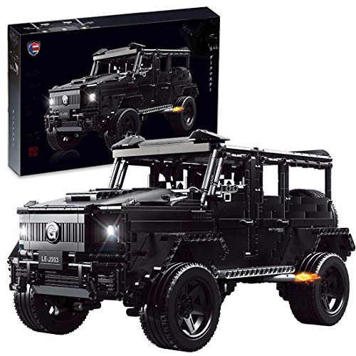YaYashow Technik Bausteine Offroader, Geländewagen Jeep Modell, 2687 Pcs Klemmbausteine Bausatz Kompatibel mit Lego…