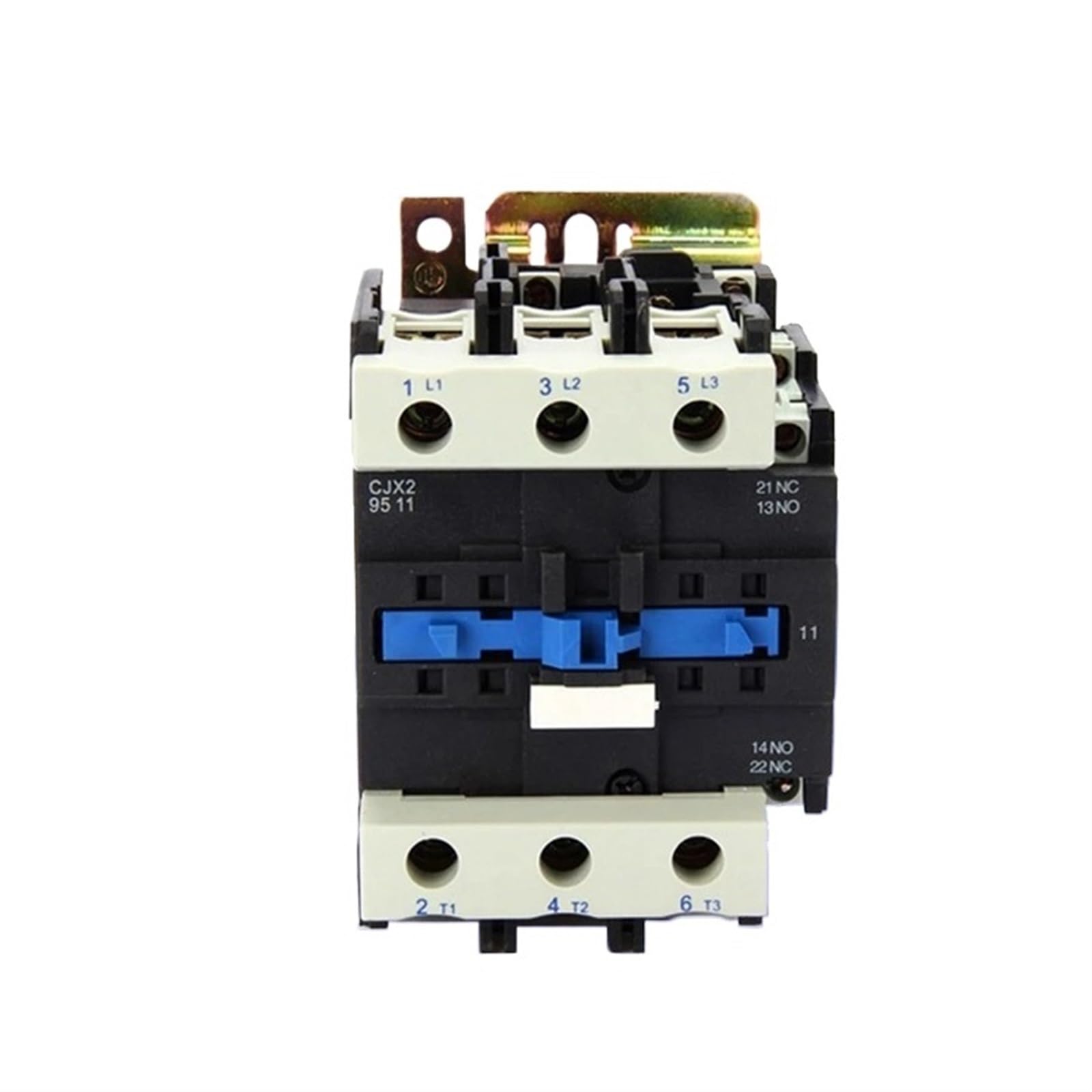 Contacteur 95A triphasé CJX2-9511 résout les surcharges moteurs bobine 110V 1NO