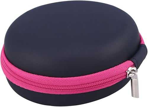 STOBAZA 12 bolsas organizadoras bolsa organizadora de piel sintética bolsa de almacenamiento redonda bolsa de almacenamiento portátil cajas