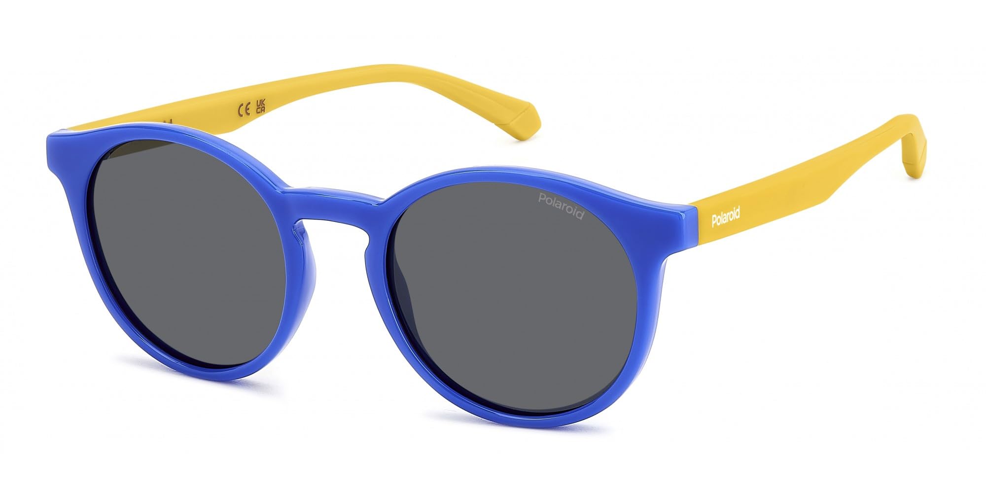 POLAROID KIDS Okulary unisex dla dzieci, Niebieski, żółty, 46/18/130