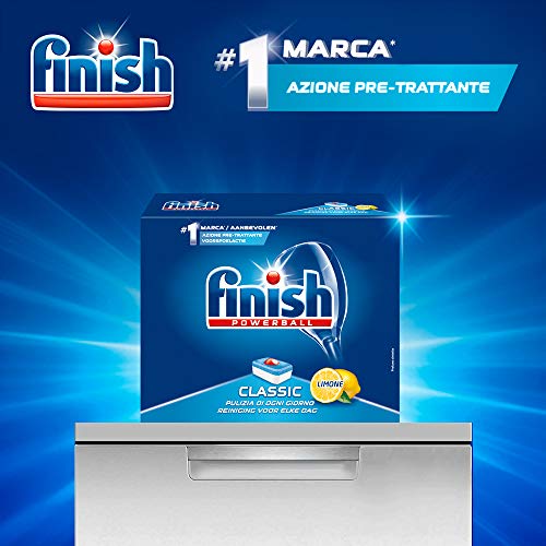 Finish Classic Pastiglie Lavastoviglie Limone - 90...