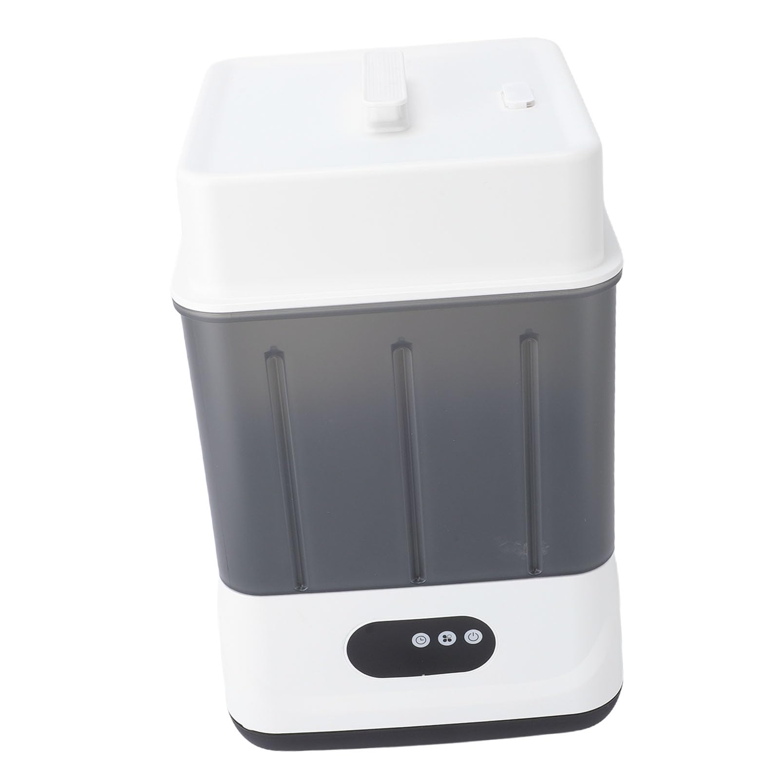YWBL-WH Elektrischer Dampf-Babyflaschentrockner, Polypropylen, 2-in-1-Funktionalität, 100 °C Dampf Zur Sterilisation, Fasst 6 Bis 12 Flaschen, Perfekt für Vielbeschäftigte Eltern (EU-Stecker)