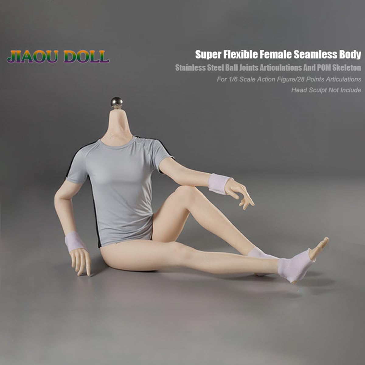 Amazon | HiPlay JIAOUDOLL 1/6 男性 シームレス 超可動 素体 