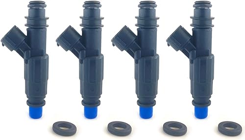 Miniatura 1 de Wonyton 4 inyectores de combustible actualizados INP-480 compatibles con 1993-1997 Mazda MX6 626 Ford Probe 2.0L