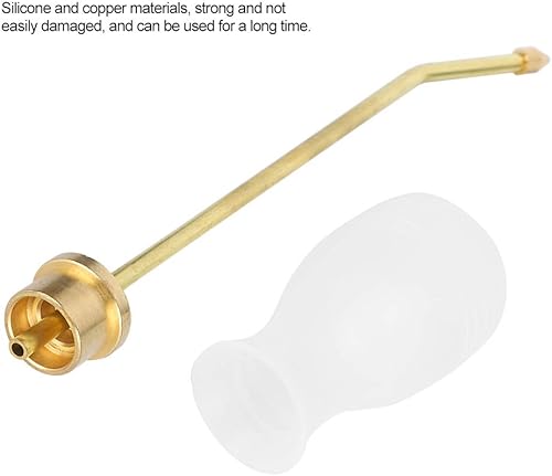 Miniatura 6 de Plumero de polvo, aplicador de polvo, rociador de jardín con tubo largo de cobre, plumero de bombilla para plantas de jardín para suministros de