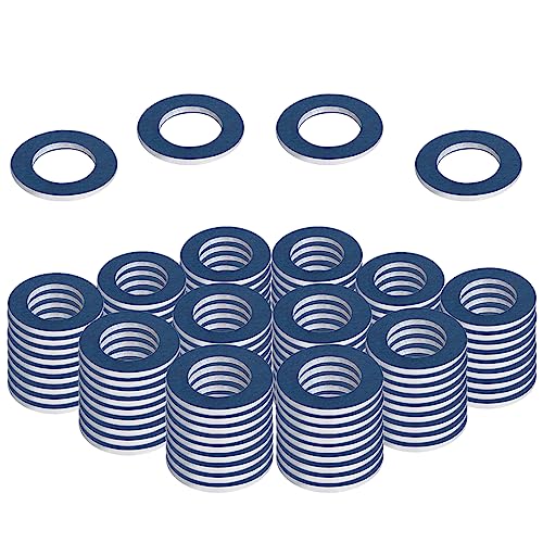 100 Pcs Oil Drain Plug Gasket Crush Washer for Toyota Lexus