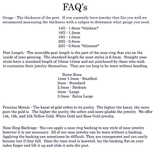 Yellow Gold Plated 925 Sterling Silver Nose Stud Bone Ring 1.5Mm Prong Green Cz 22G #TOP6