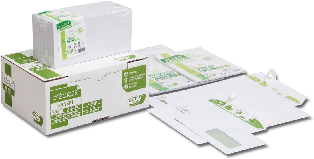 ERA Pure 2825 Envelopes White C5 165 x 229 90 g/m2 Pack of 500