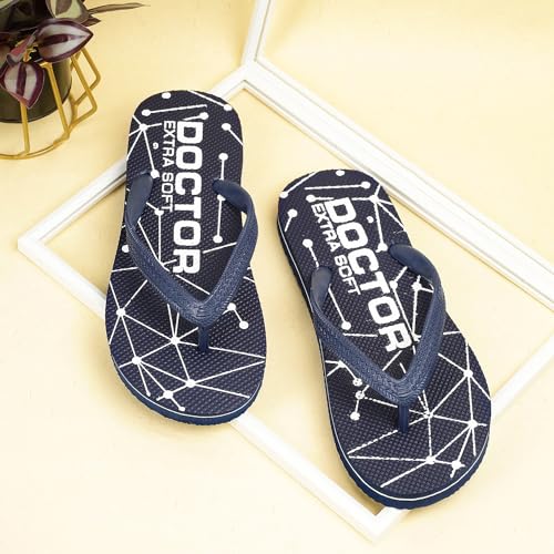 Image of DOCTOR EXTRA SOFT Women's Orthopedic and Diabetic Comfort Ortho Care, Bathroom Rubber Flip-Flops and House Slipper [OR-D-02]