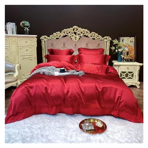 Housse de couette en coton 800TC blanc pour transformer votre chambre en suite de luxe