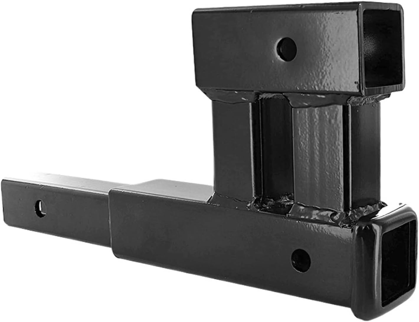 2 Inch Dual Truck Trailer Hitch Receiver Rise Drop Adapter Extender Double Extension RV Parts Van Camper Accessories Caravan