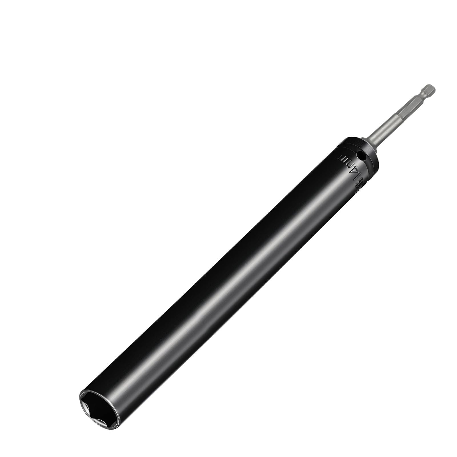 9/16" Impact Power Nut Driver Set - Long Reach Hex Nut Runner with 1/4" Hex Shank, for Efficient Construction Work, 9/16" Deep Socket